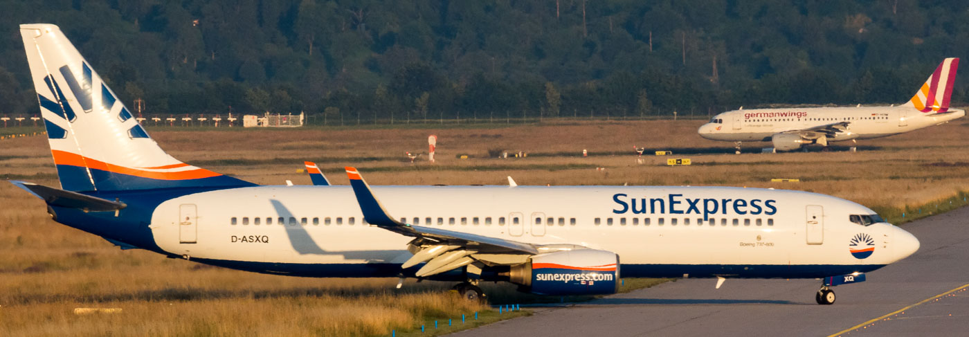 D-ASXQ - SunExpress Deutschland Boeing 737-800