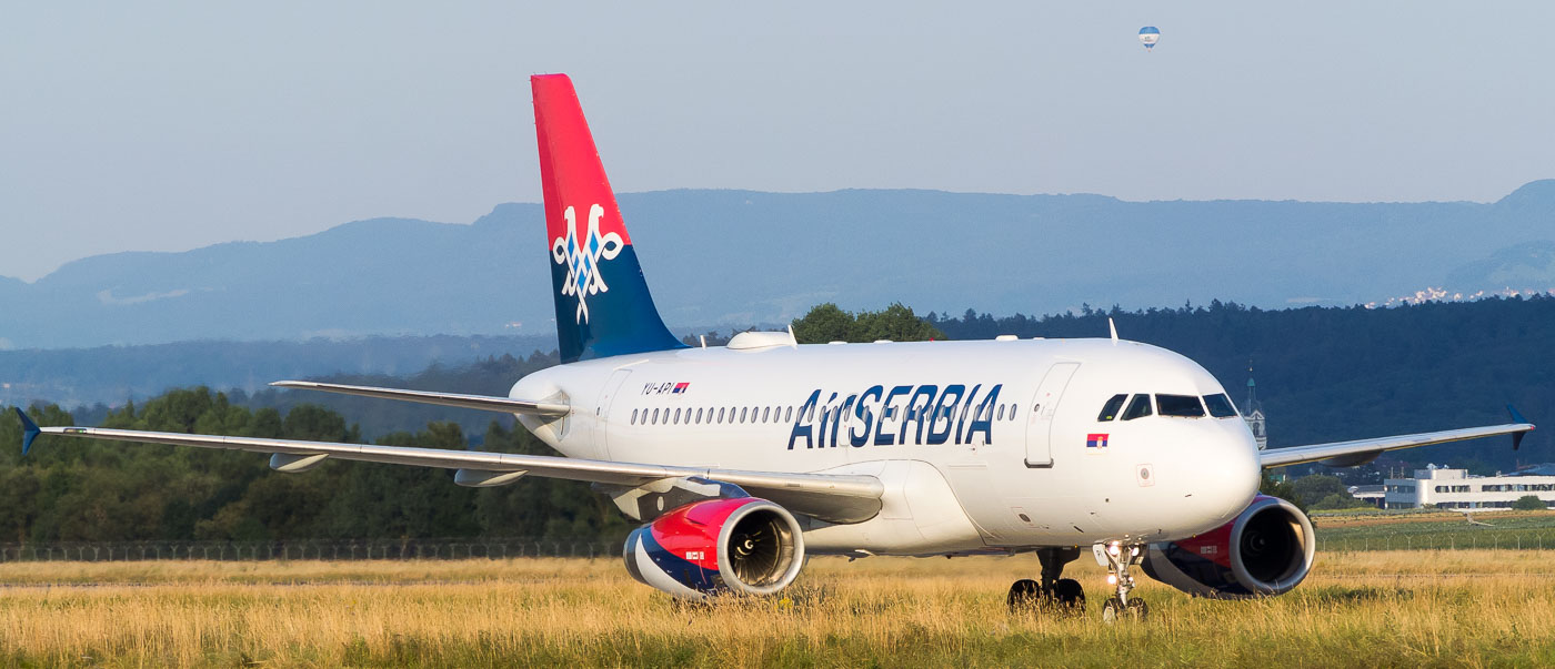 YU-API - Air Serbia Airbus A319