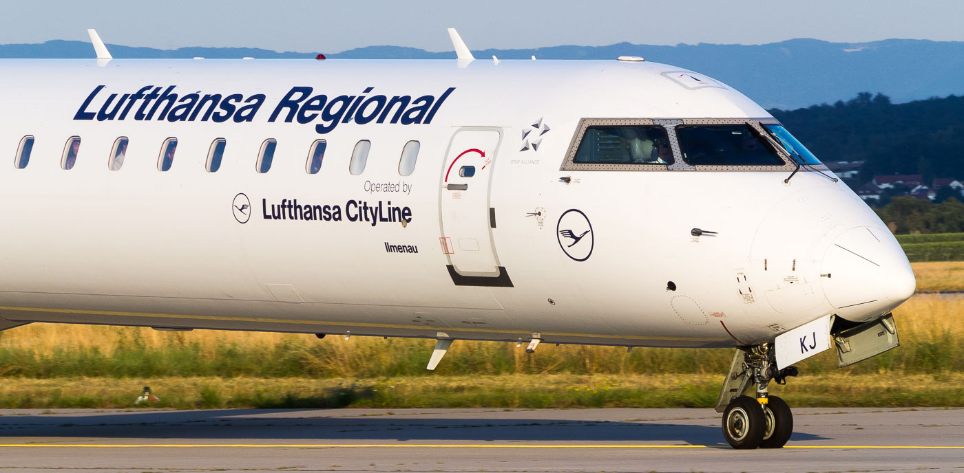 D-ACKJ - Lufthansa CityLine Bombardier CRJ900