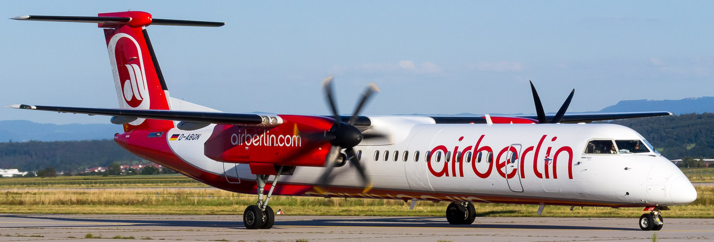 D-ABQN - Air Berlin op. by LGW Dash 8Q-400