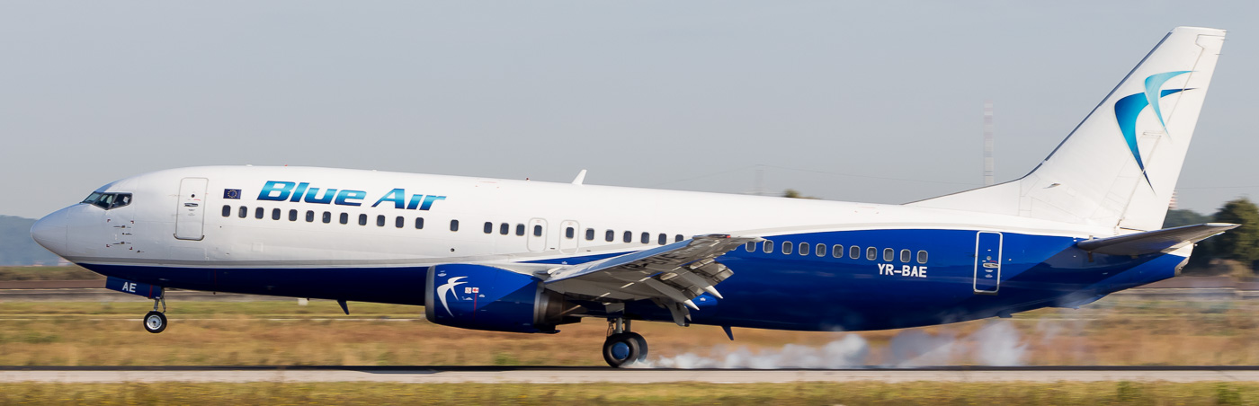 YR-BAE - Blue Air Boeing 737-400