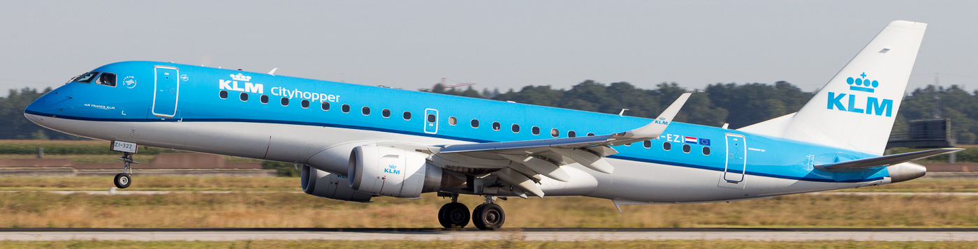 PH-EZI - KLM cityhopper Embraer 190