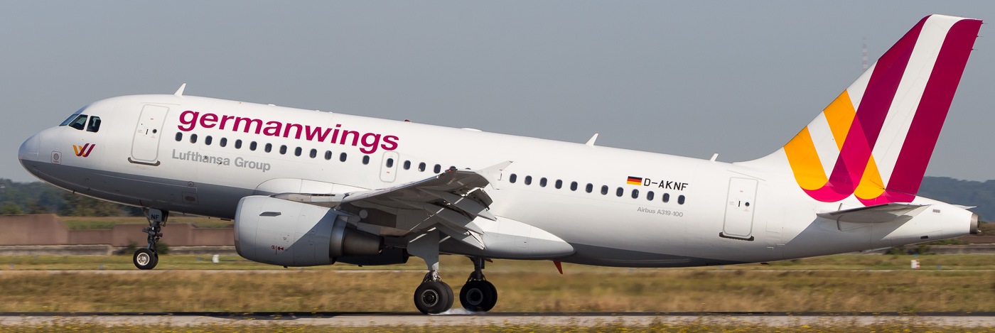 D-AKNF - Germanwings Airbus A319