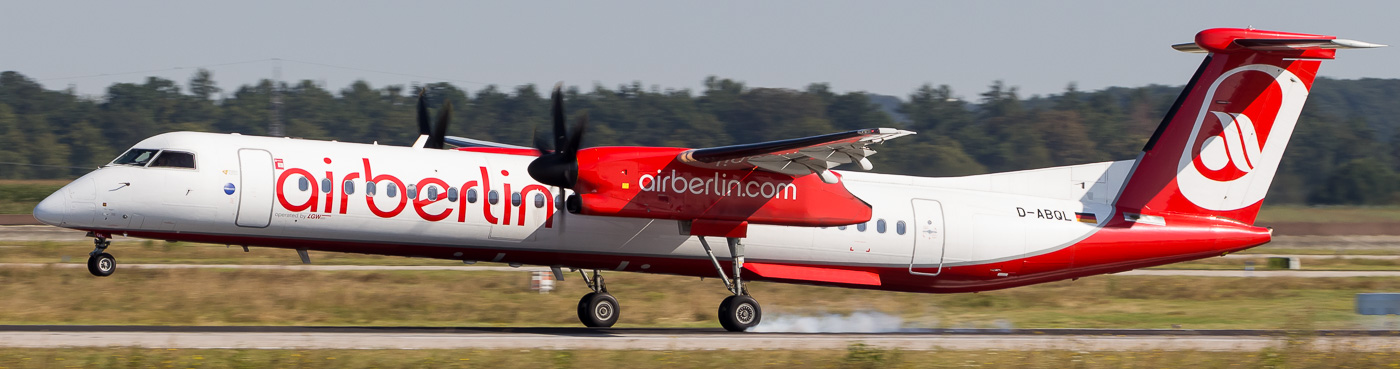 D-ABQL - Air Berlin op. by LGW Dash 8Q-400