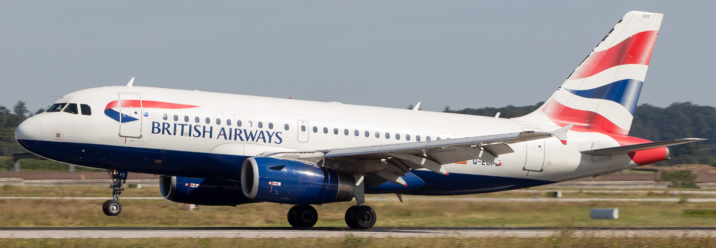 G-EUPZ - British Airways Airbus A319