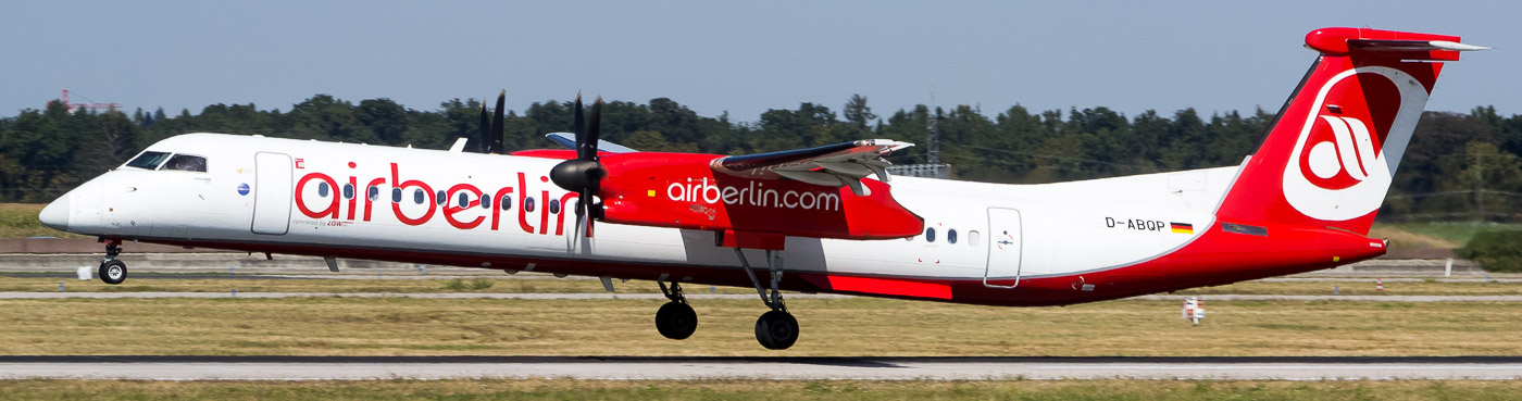 D-ABQP - Air Berlin op. by LGW Dash 8Q-400