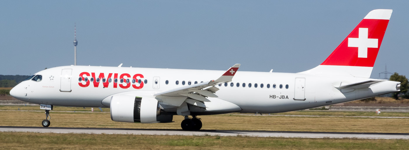 HB-JBA - Swiss European Air Lines Bombardier CS100
