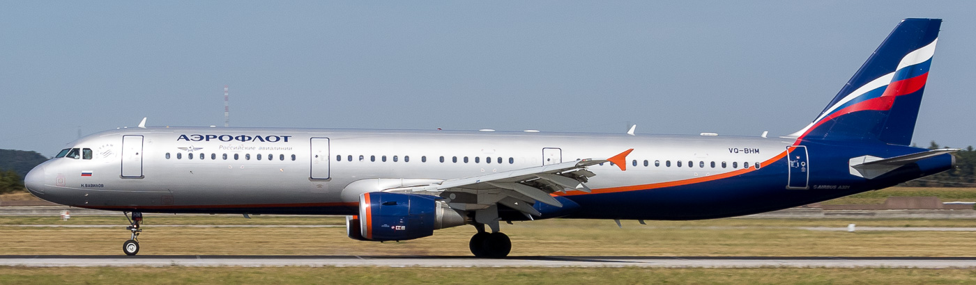 VQ-BHM - Aeroflot Airbus A321