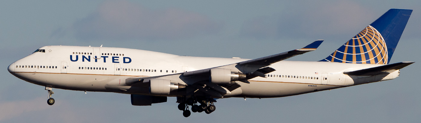 N182UA - United Boeing 747-400