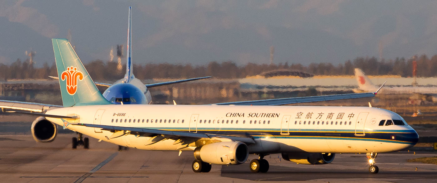 B-6686 - China Southern Airbus A321