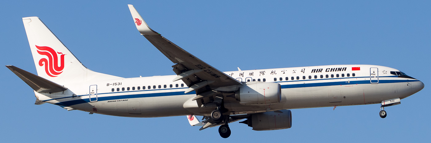 B-1531 - Air China Boeing 737-800
