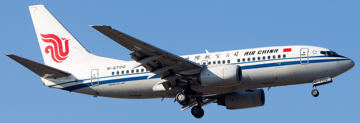 B-2700 - Air China Boeing 737-700