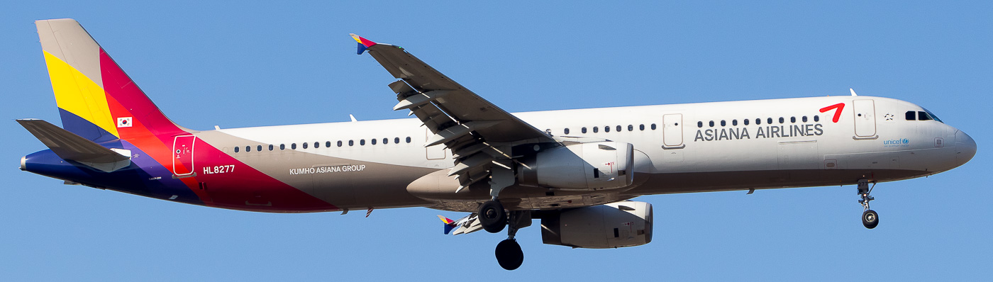 HL8277 - Asiana Airlines Airbus A321