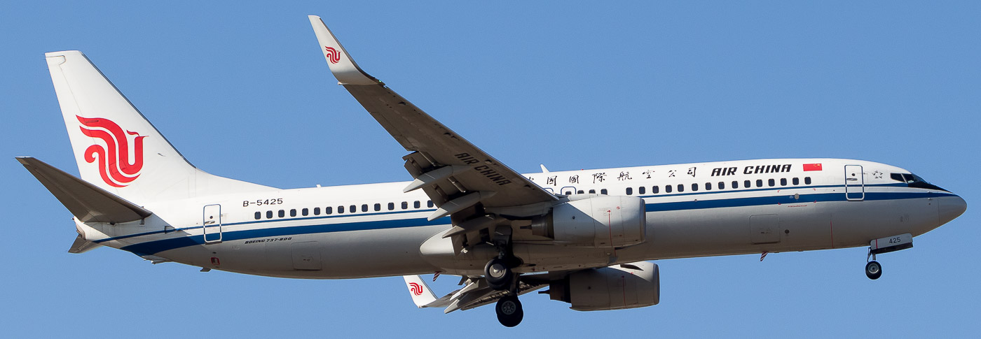 B-5425 - Air China Boeing 737-800