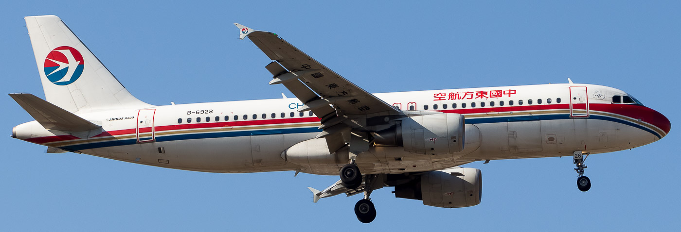 B-6928 - China Eastern Airbus A320