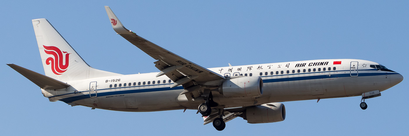 B-1526 - Air China Boeing 737-800