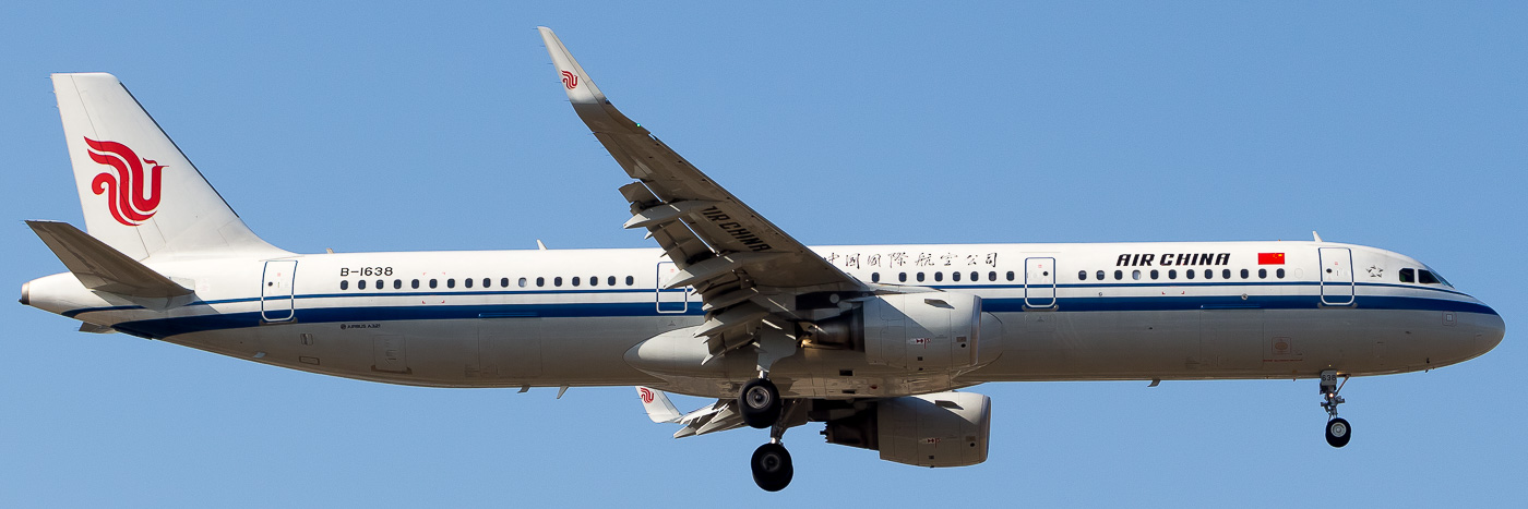 B-1638 - Air China Airbus A321