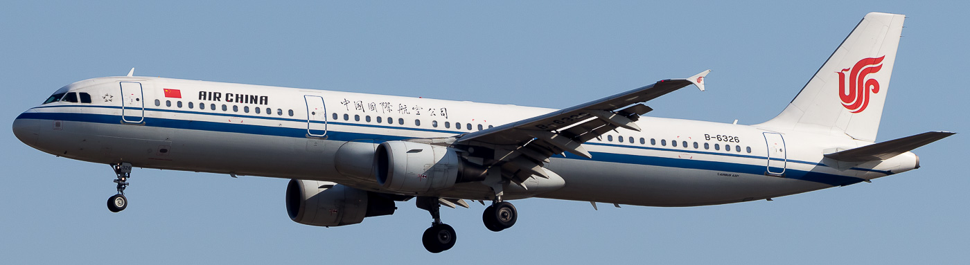 B-6326 - Air China Airbus A321