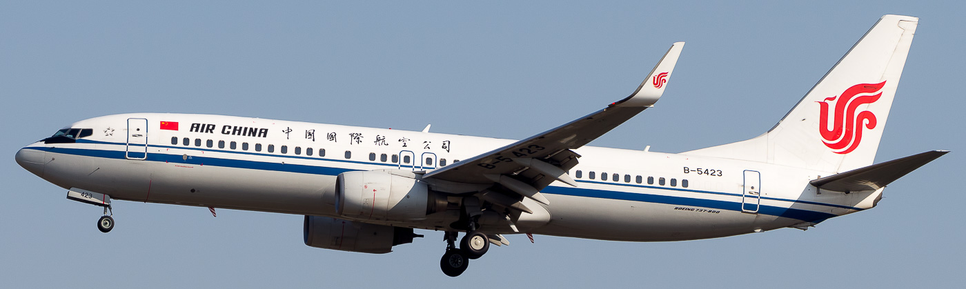 B-5423 - Air China Boeing 737-800