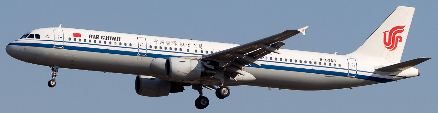 B-6363 - Air China Airbus A321