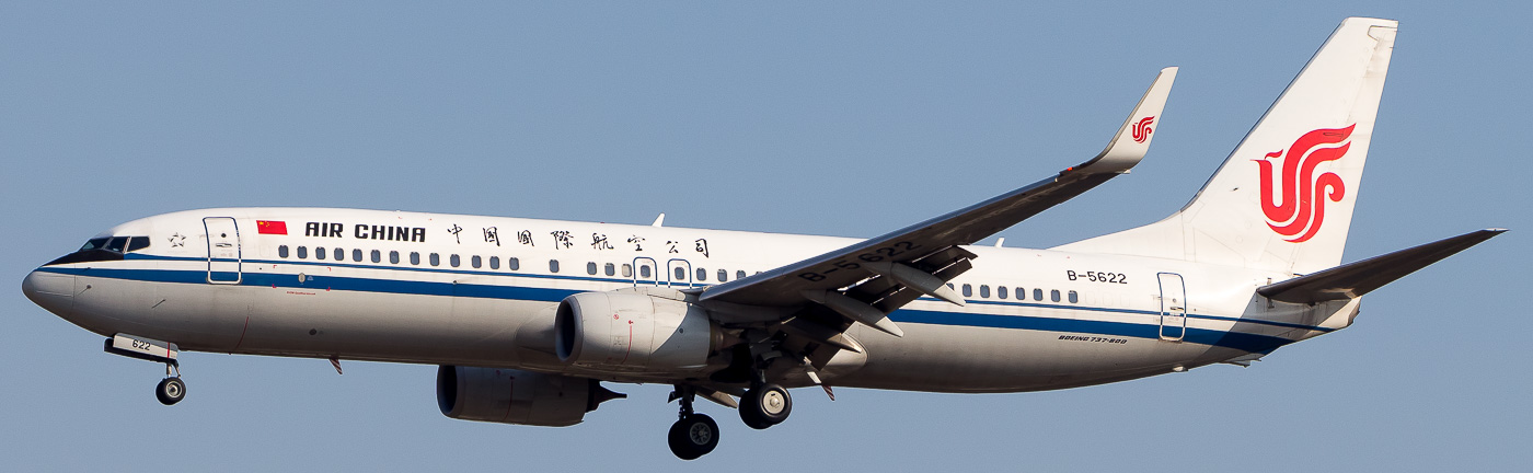B-5622 - Air China Boeing 737-800