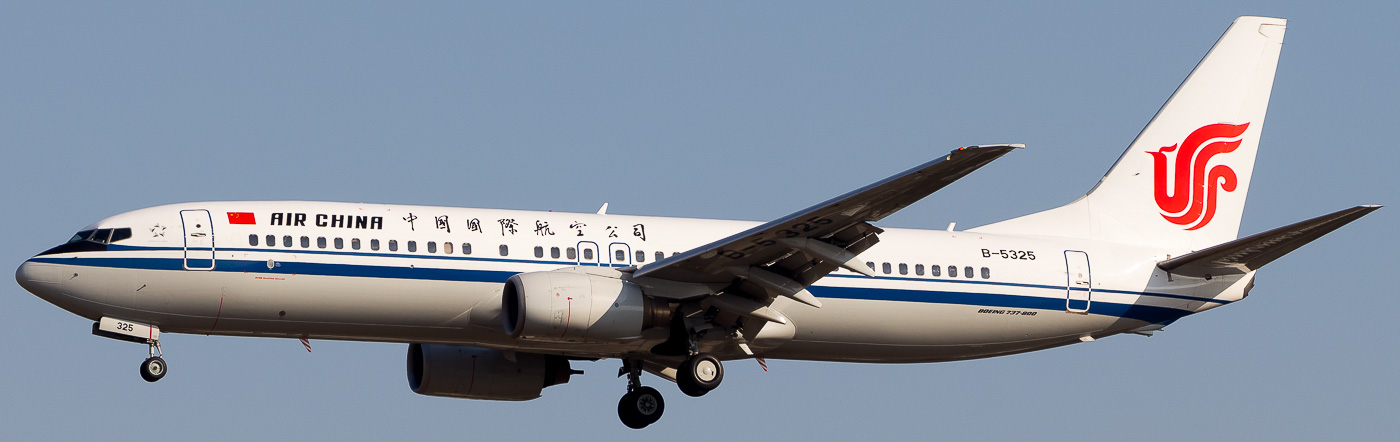 B-5325 - Air China Boeing 737-800