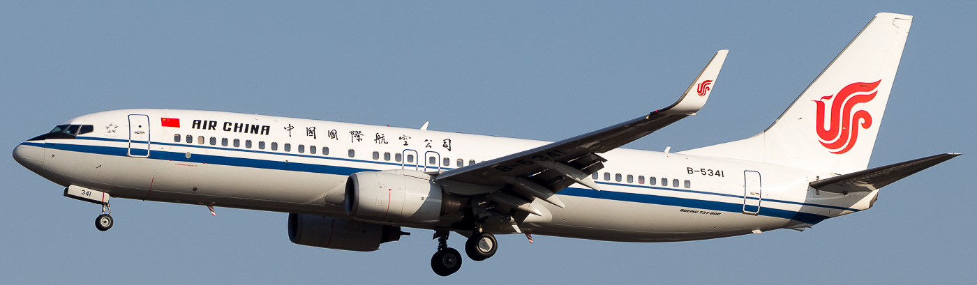 B-5341 - Air China Boeing 737-800