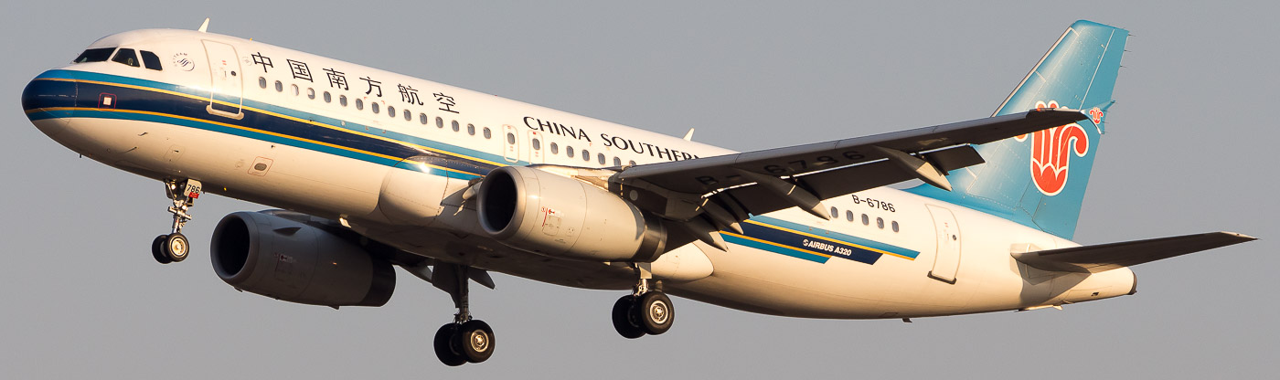 B-6786 - China Southern Airbus A320