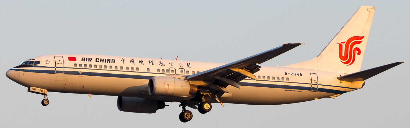 B-2648 - Air China Boeing 737-800