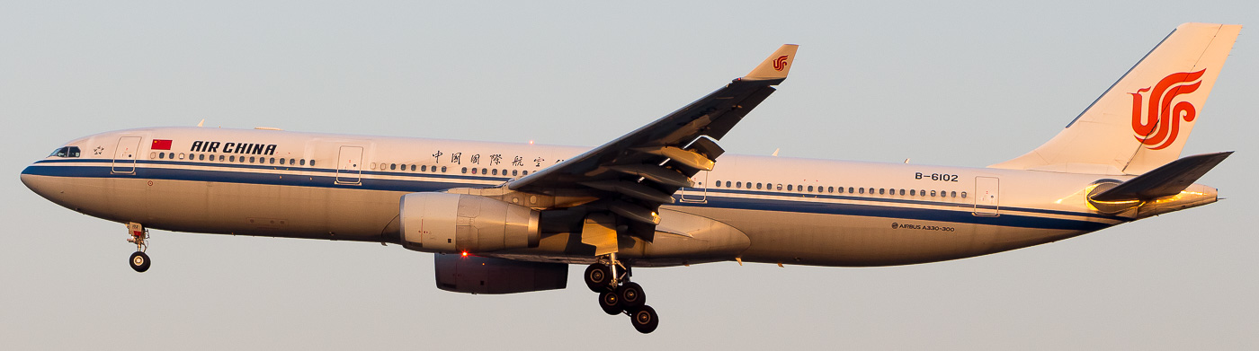 B-6102 - Air China Airbus A330-300