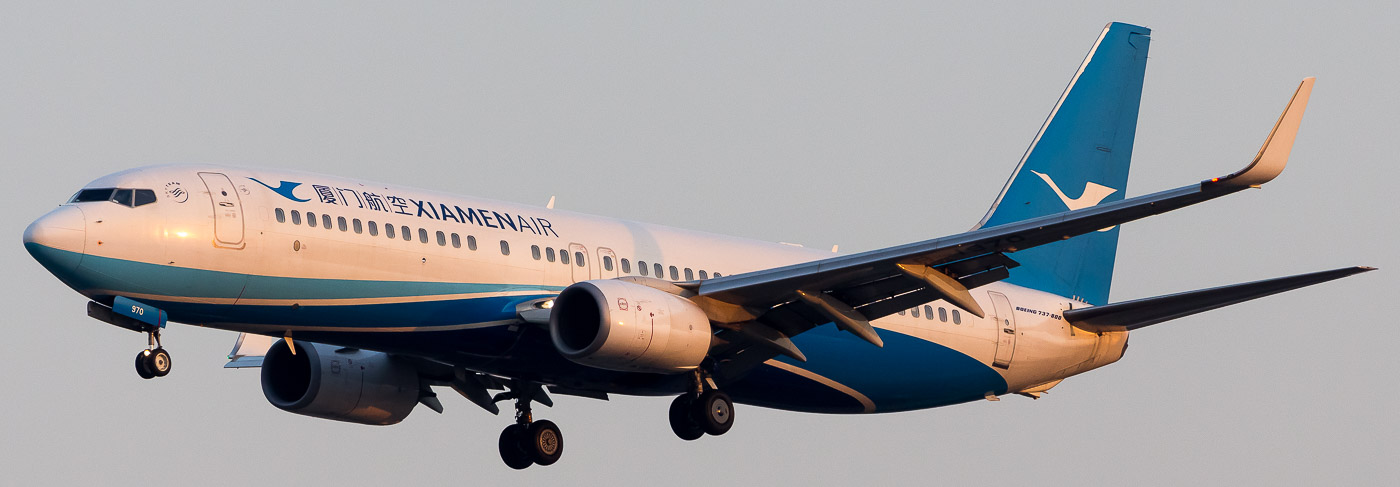 B-1970 - Xiamen Airlines Boeing 737-800