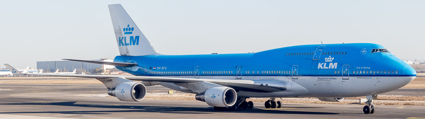 PH-BFU - KLM Boeing 747-400