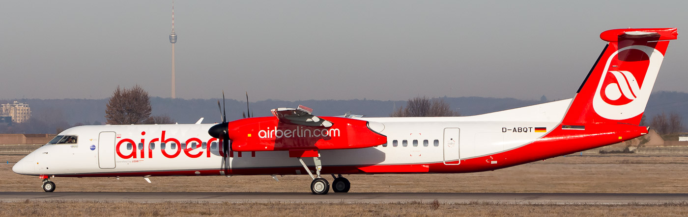 D-ABQT - Air Berlin op. by LGW Dash 8Q-400