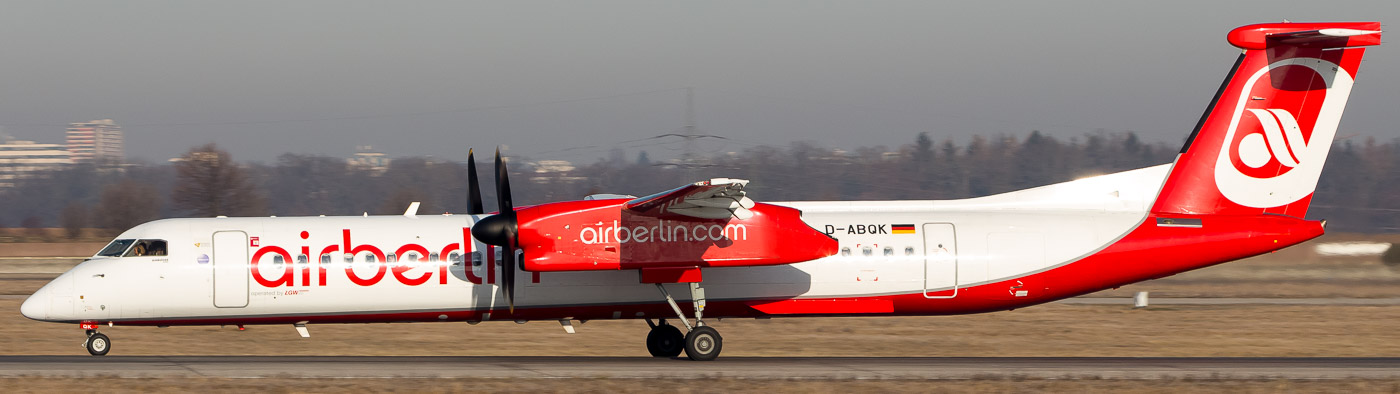 D-ABQK - Air Berlin op. by LGW Dash 8Q-400