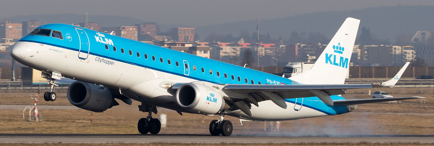 PH-EXC - KLM cityhopper Embraer 190