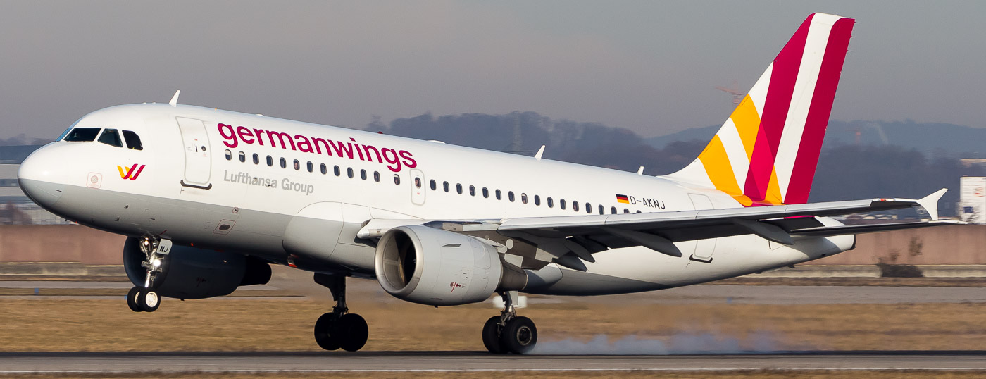 D-AKNJ - Germanwings Airbus A319