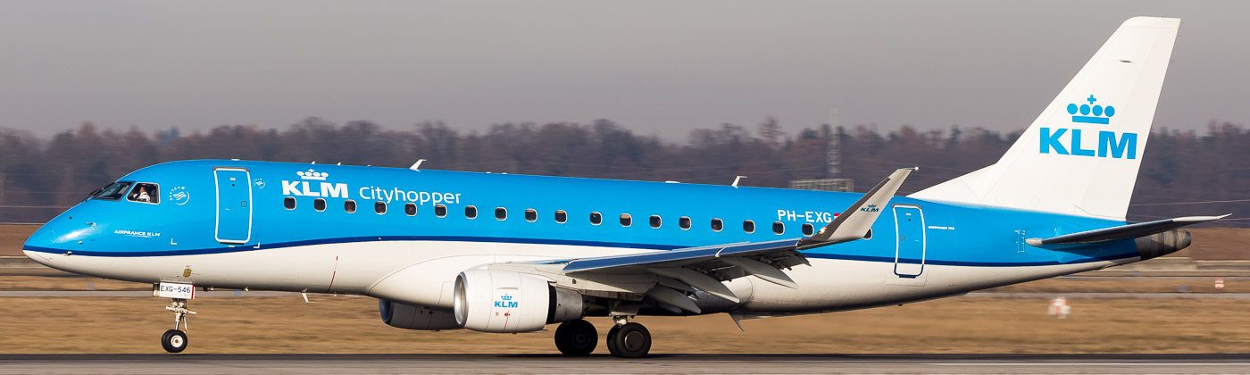 PH-EXG - KLM cityhopper Embraer 175