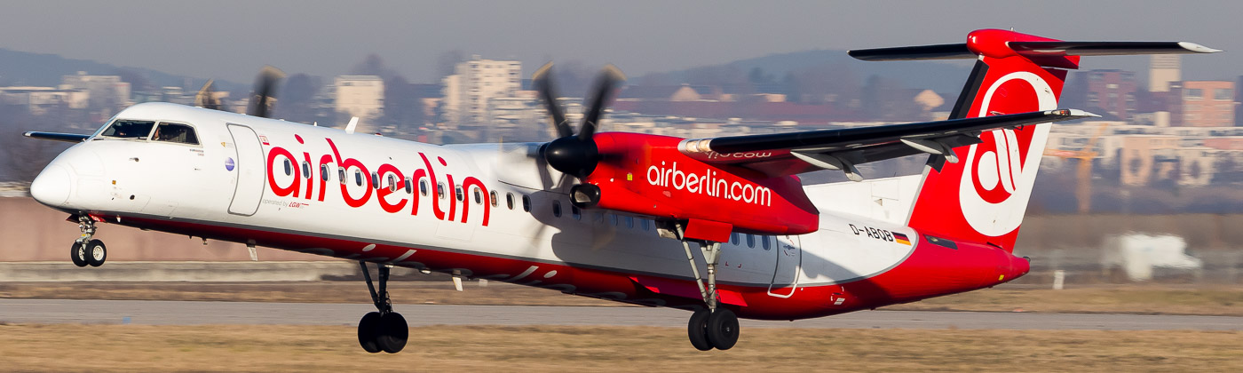 D-ABQB - Air Berlin op. by LGW Dash 8Q-400