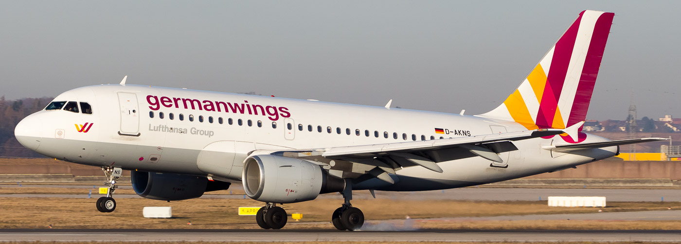 D-AKNS - Germanwings Airbus A319