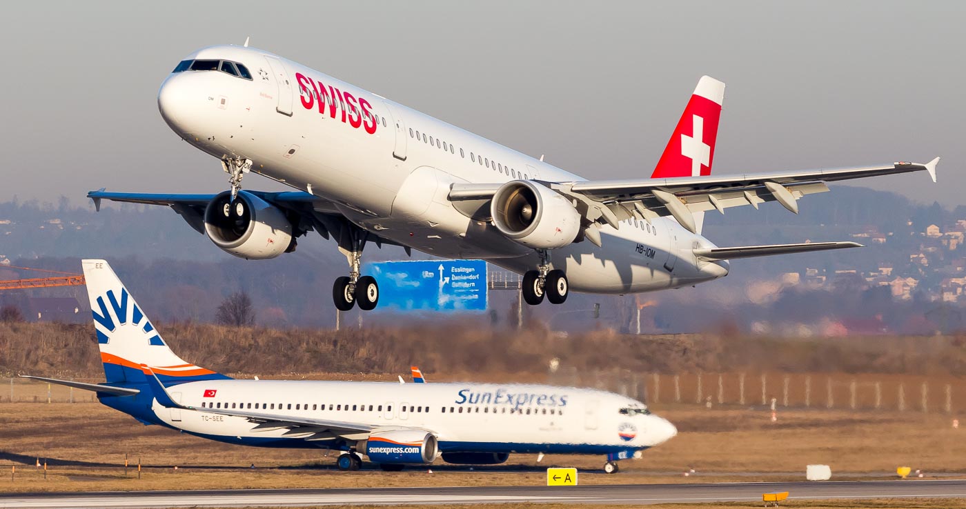 HB-IOM - Swiss Airbus A321