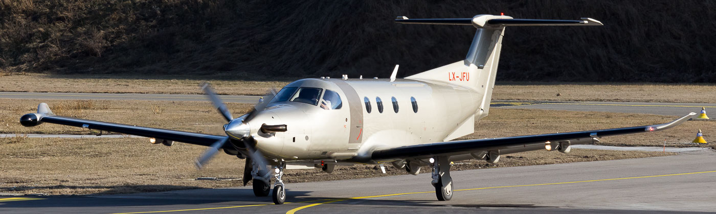 LX-JFU - Jetfly Aviation Pilatus PC-12
