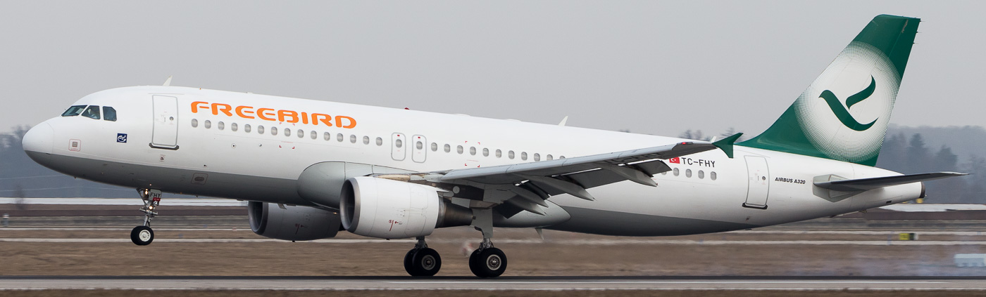 TC-FHY - Freebird Airlines Airbus A320