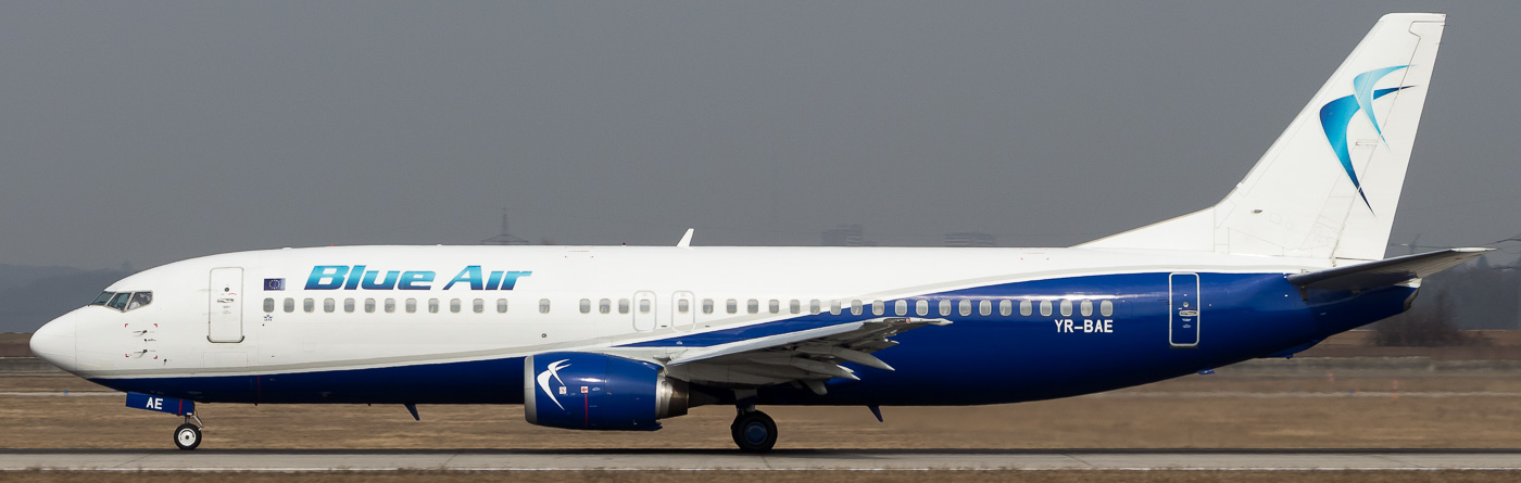 YR-BAE - Blue Air Boeing 737-400