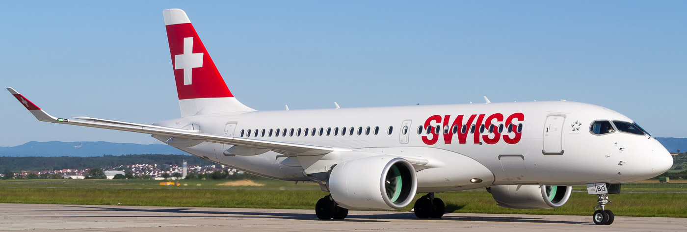 HB-JBG - Swiss European Air Lines Bombardier CS100