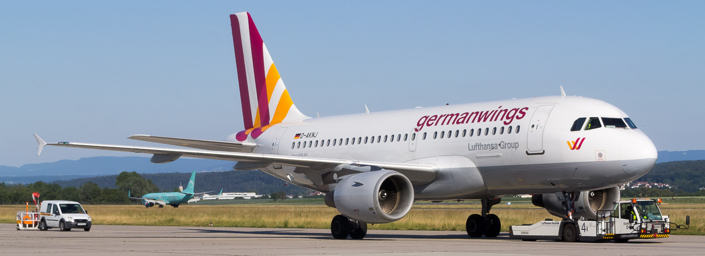 D-AKNJ - Germanwings Airbus A319