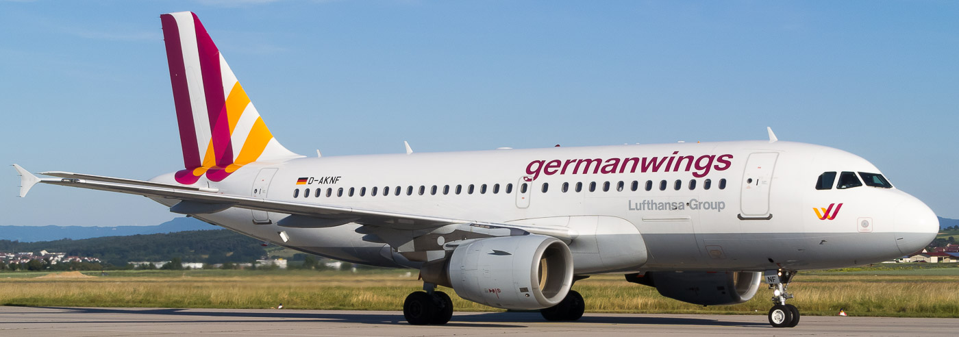 D-AKNF - Germanwings Airbus A319