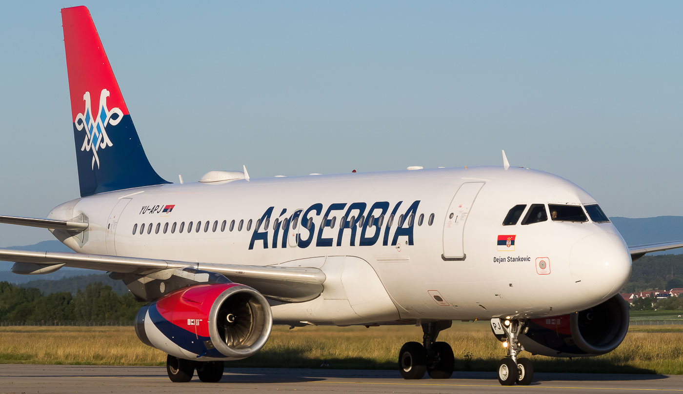 YU-APJ - Air Serbia Airbus A319