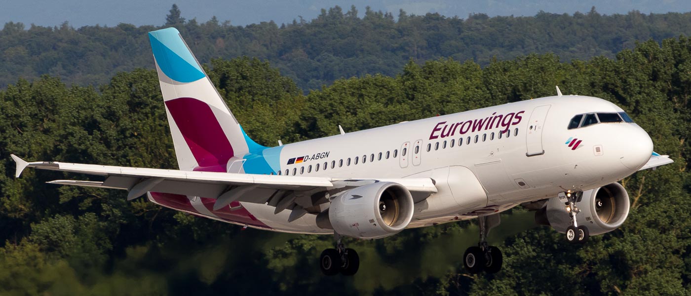 D-ABGN - Eurowings Airbus A319