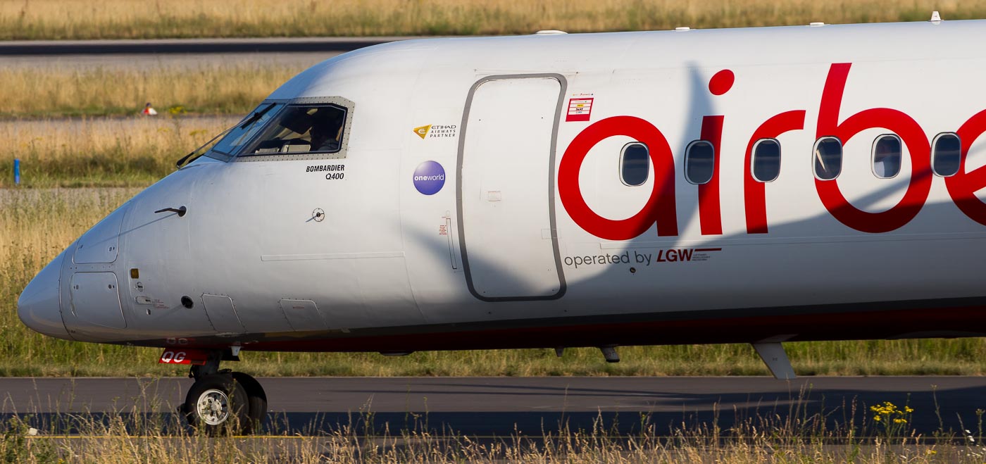 D-ABQG - Air Berlin op. by LGW Dash 8Q-400