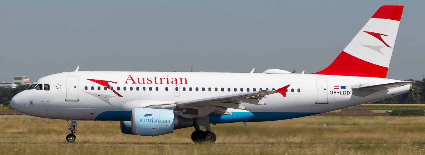 OE-LDD - Austrian Airlines Airbus A319